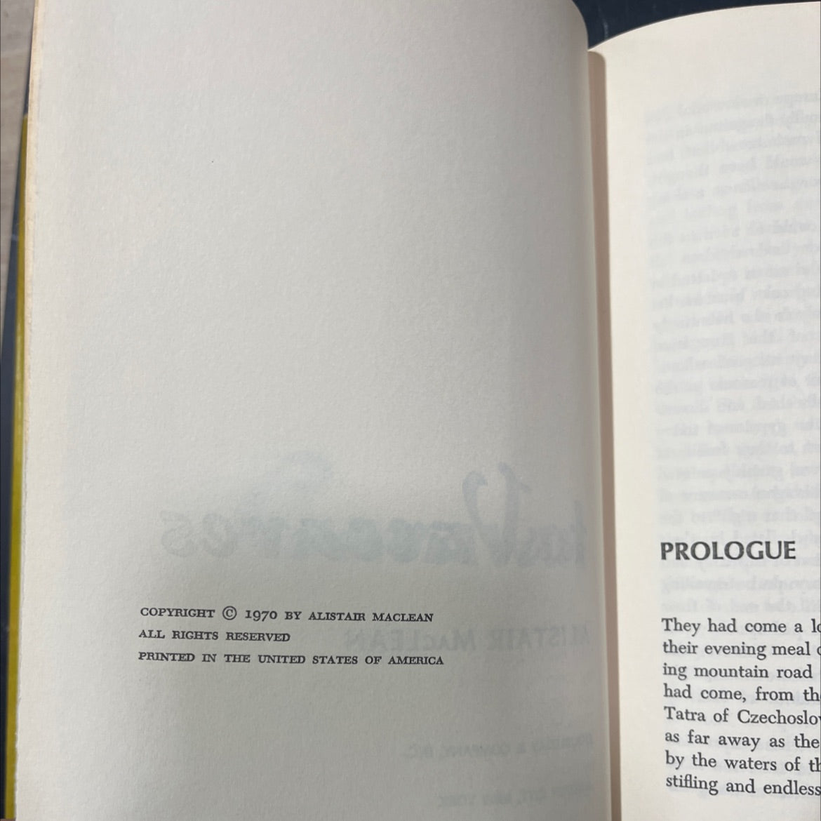 caravan to vaccares book, by alistair maclean, 1970 Hardcover image 3