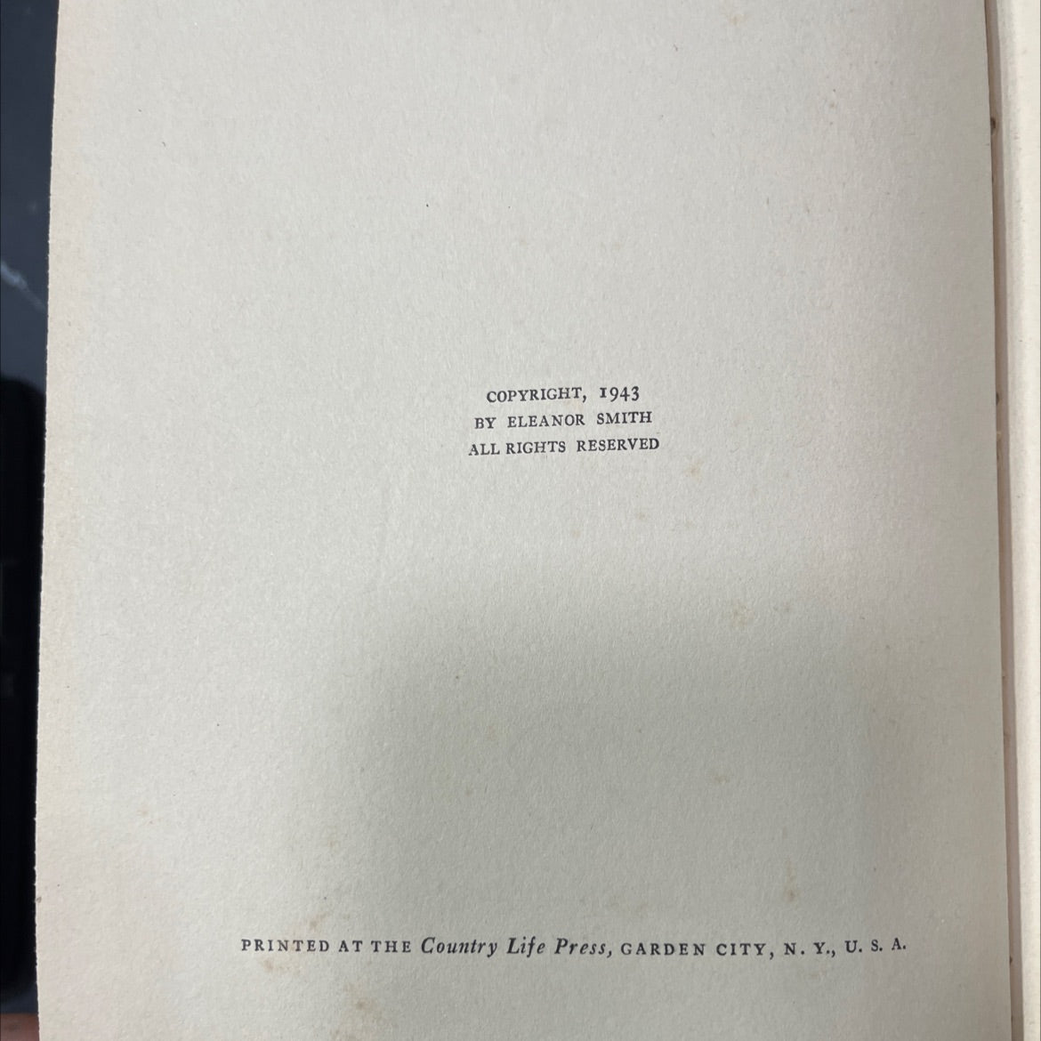 caravan book, by lady eleanor smith, 1943 Hardcover image 3