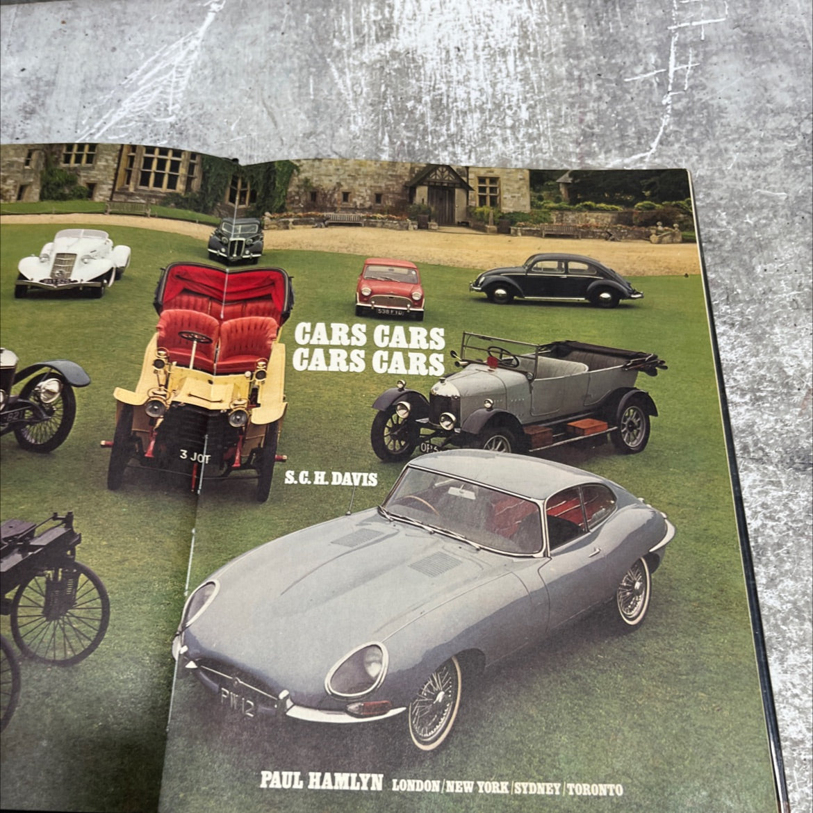 cars cars cars cars book, by S.C.H. Davis, 1971 Hardcover image 2