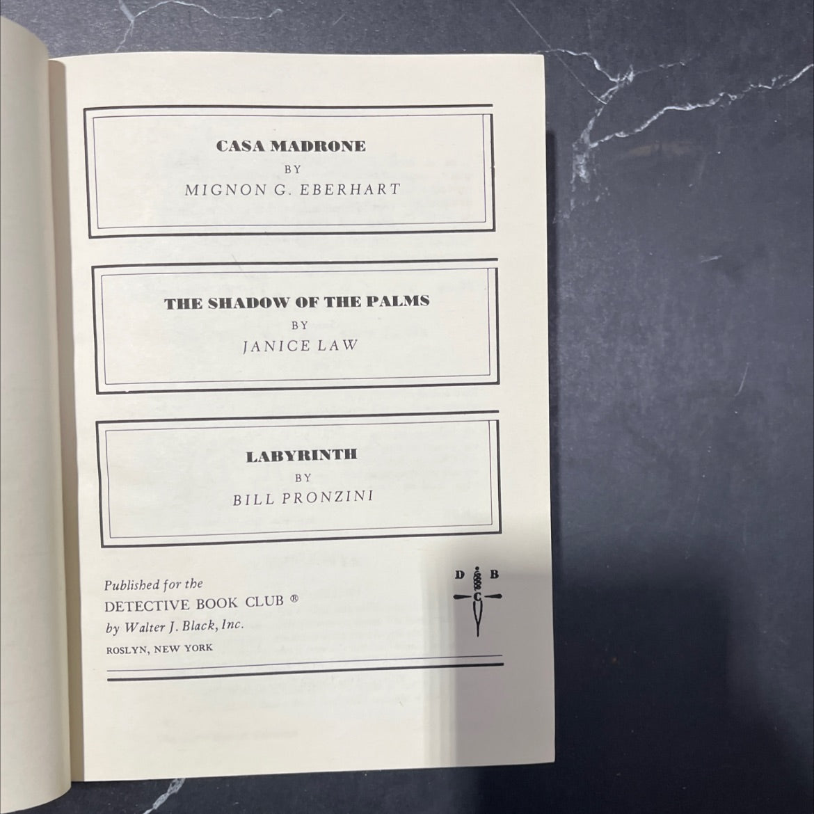 casa madrone book, by mignon g. eberhart, 1980 Hardcover image 2