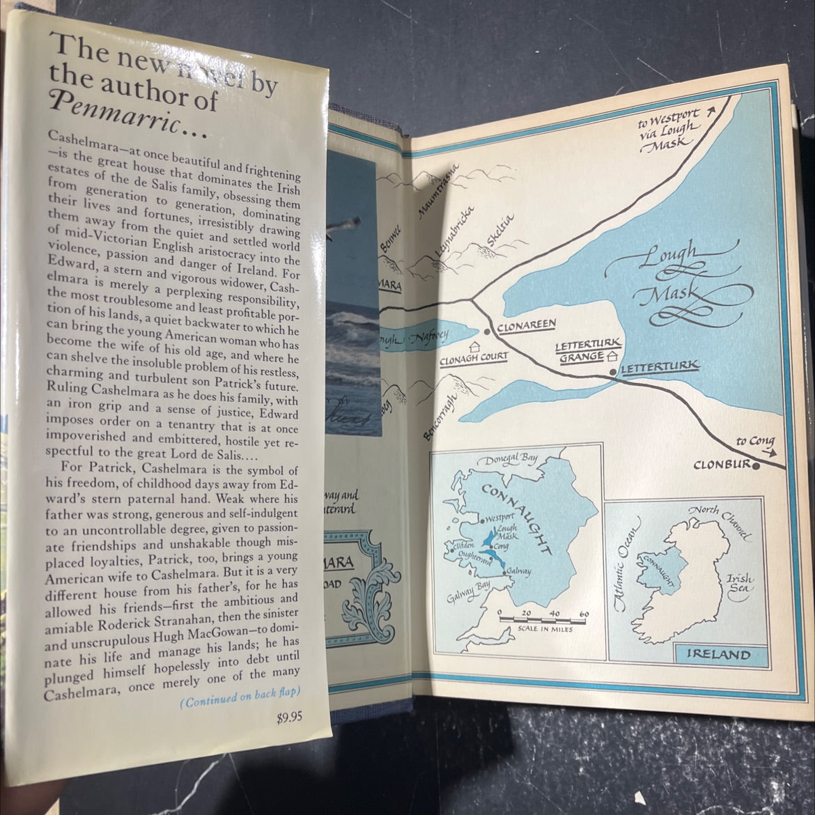 cashelmara book, by Susan Howatch, 1974 Hardcover image 4