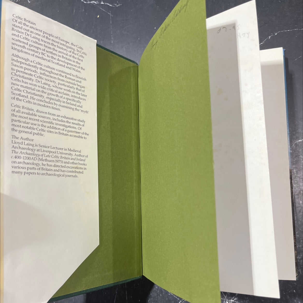 celtic britain book, by lloyd laing, jennifer laing, 1979 Hardcover image 4