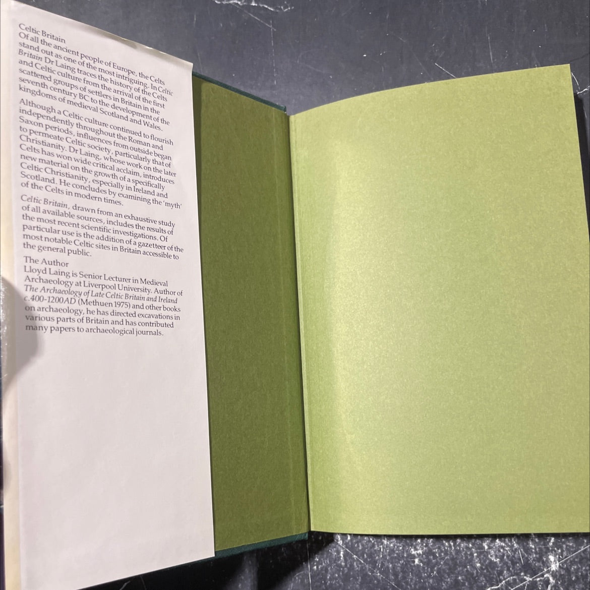 celtic britain book, by jennifer laing, 1979 Hardcover image 4