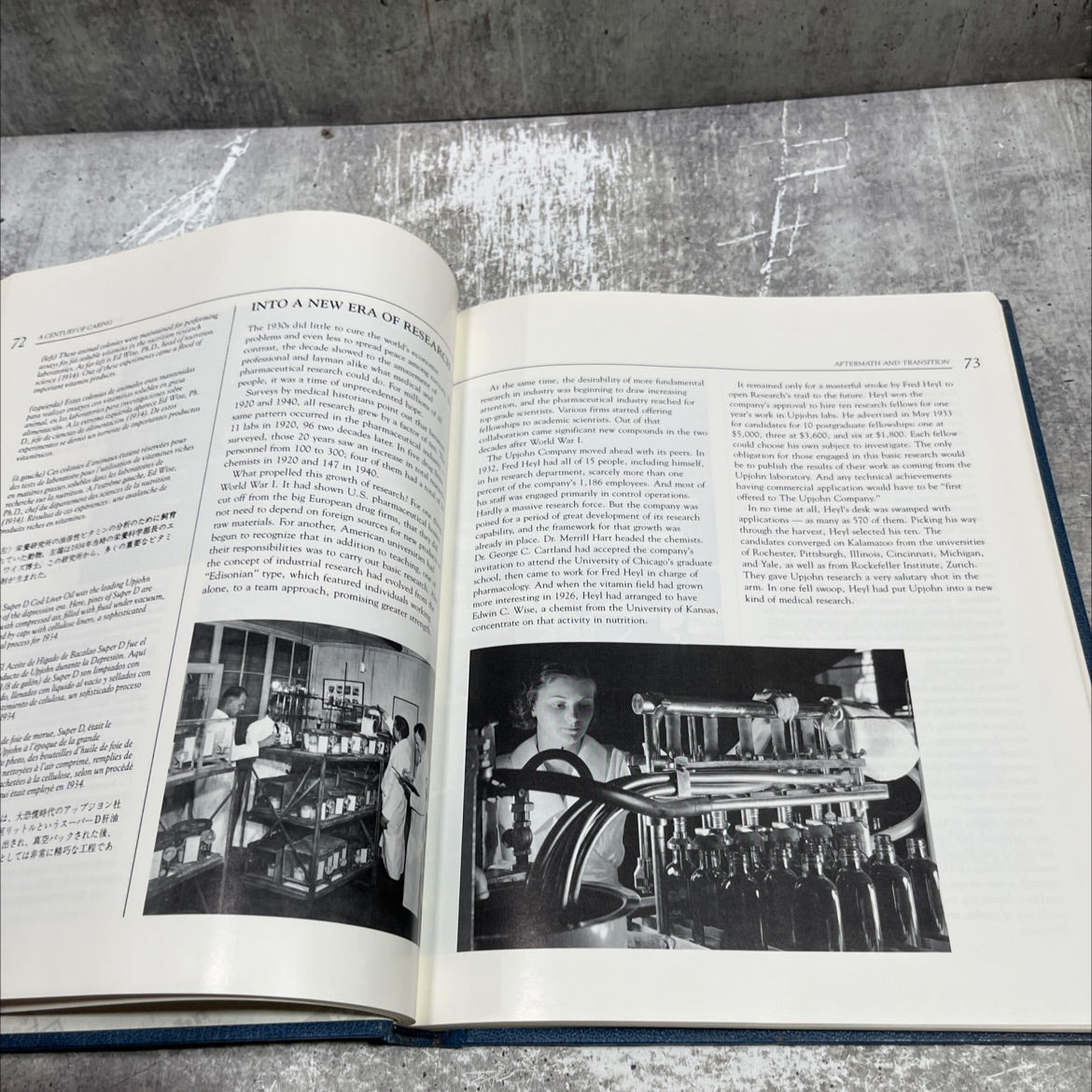 century of caring the upjohn story book, by robert d.b. carlisle, 1987 Hardcover image 4