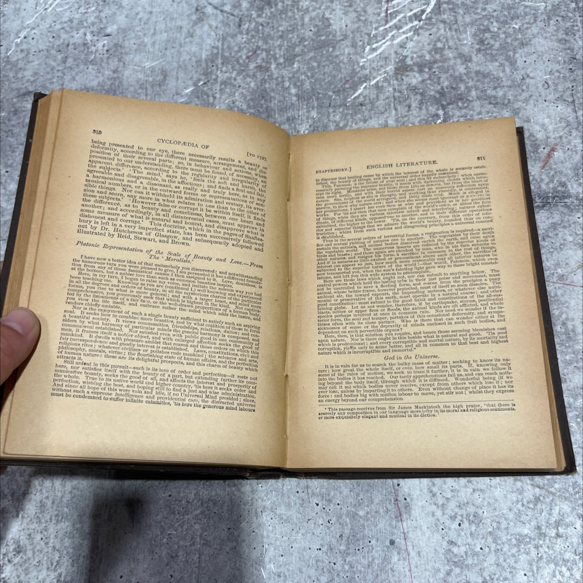 chambers's cyclopedia of english literature book, by robert chambers, ll. d., 1970 Hardcover image 3
