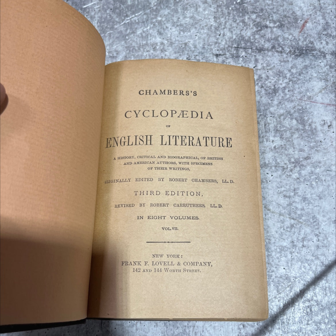 chambers's cyclopedia or english literature a history critical and biographical of british and american authors with image 2