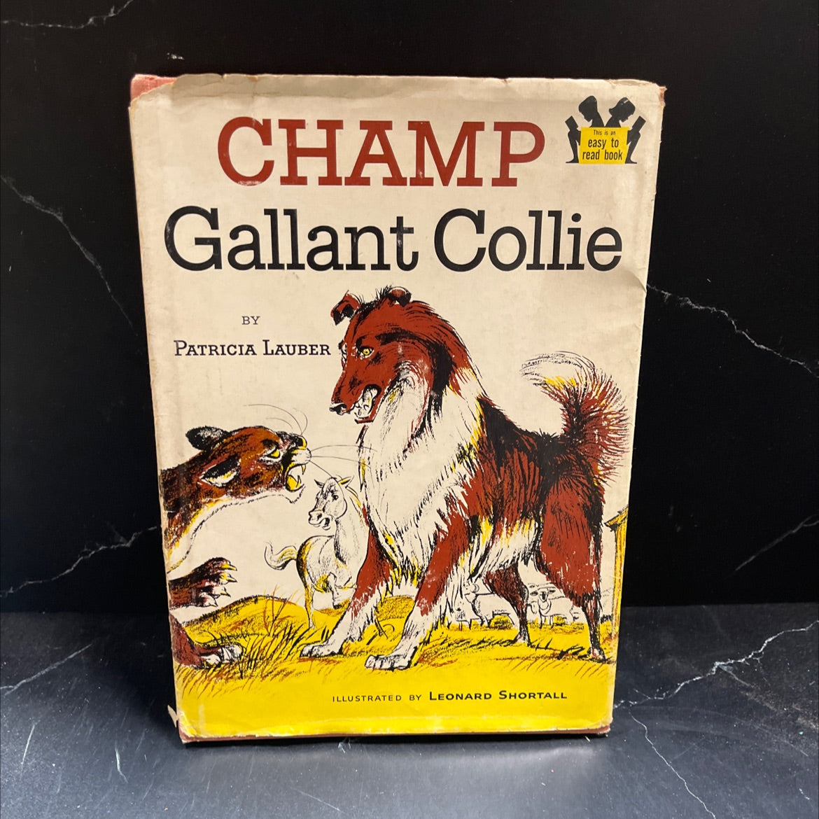 champ gallant collie book, by patricia lauber, 1960 Hardcover image 1