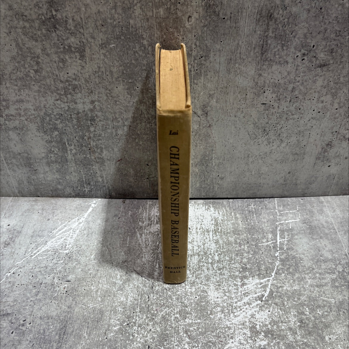 championship baseball from little league to big league book, by william t. \"buck\" lai sconn, 1954 Hardcover image 4
