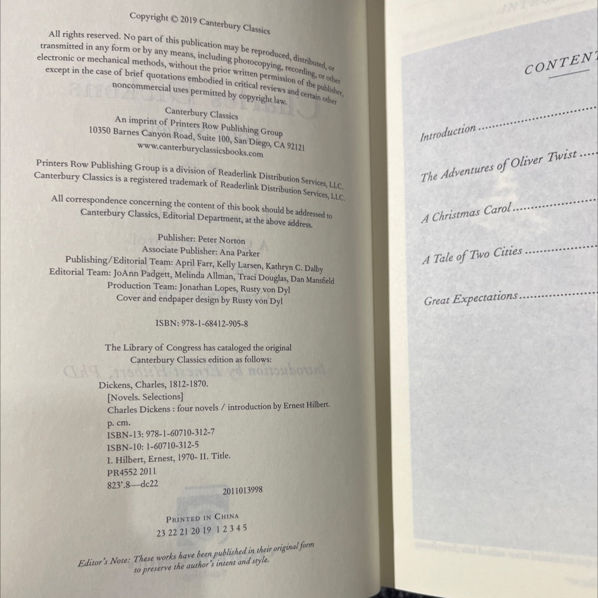 charles dickens four novels book, by charles dickens, 2019 Hardcover image 3