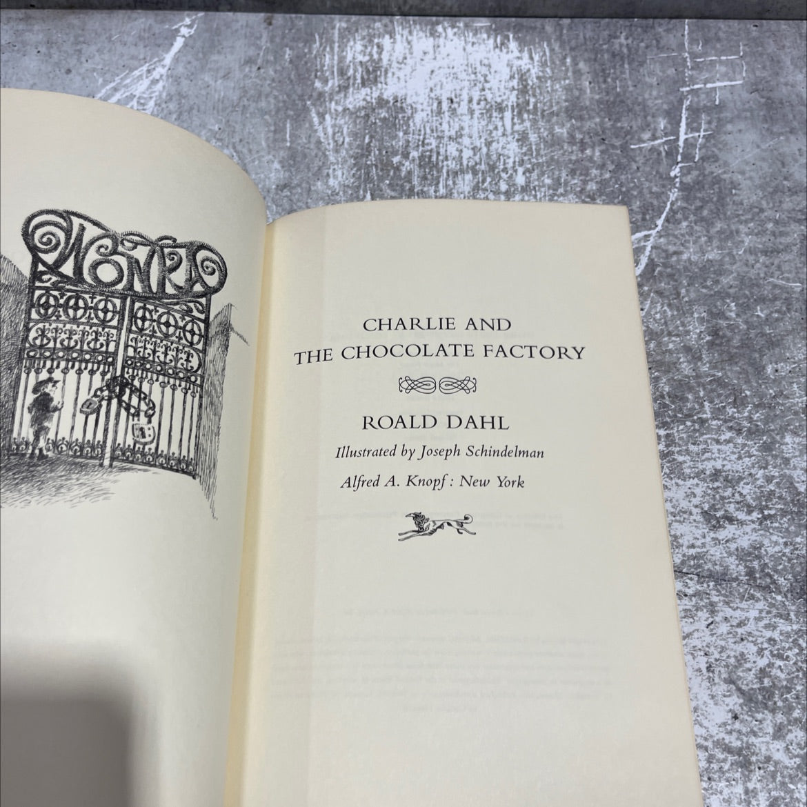 charlie and the chocolate factory book, by roald dahl, 1964 Hardcover image 2