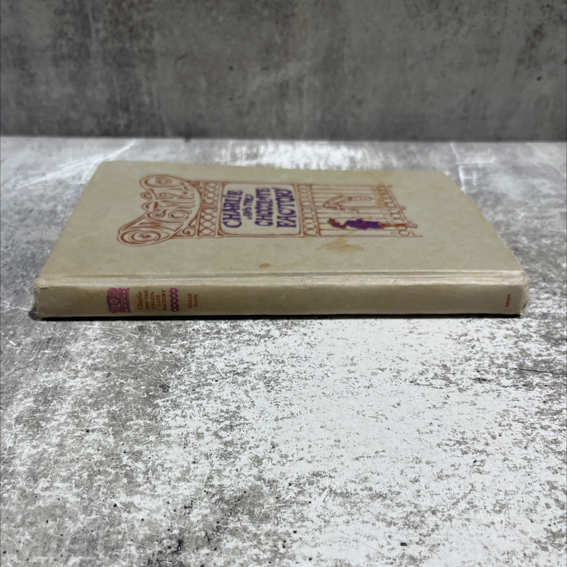 charlie and the chocolate factory book, by roald dahl, 1973 Hardcover image 4