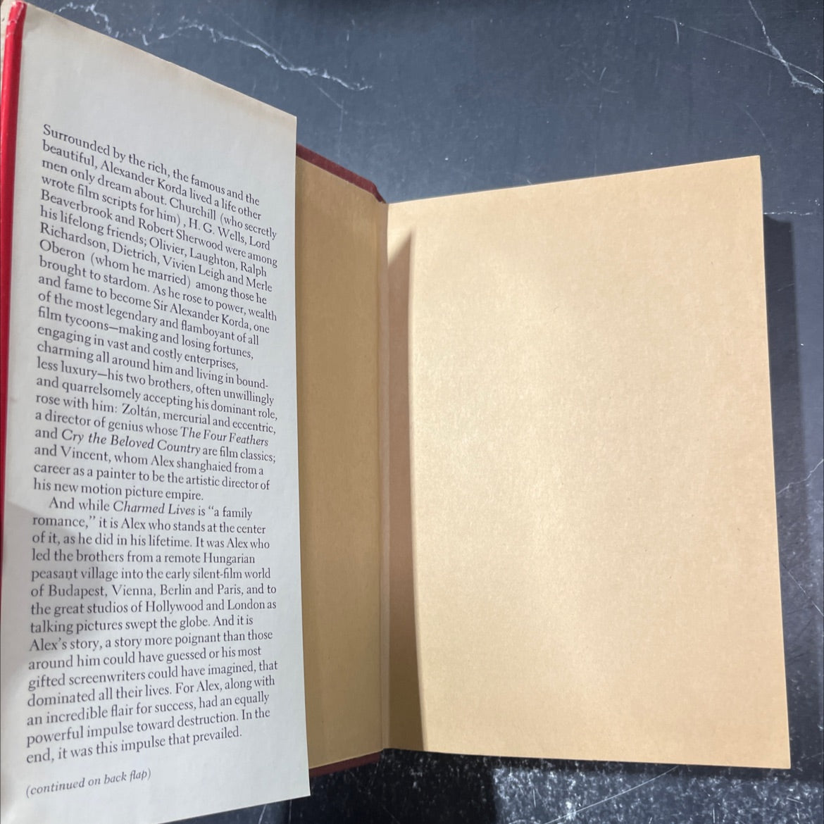 charmed lives book, by michael korda, 1979 Hardcover image 4