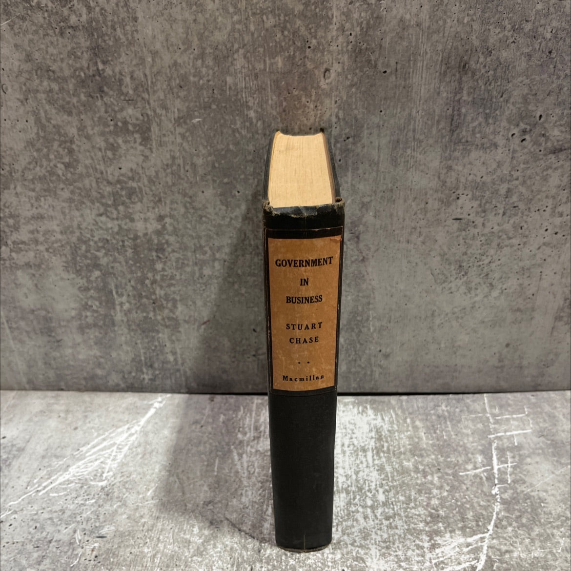 chase the government in business myth book, by stuart chase, 1935 Hardcover image 4