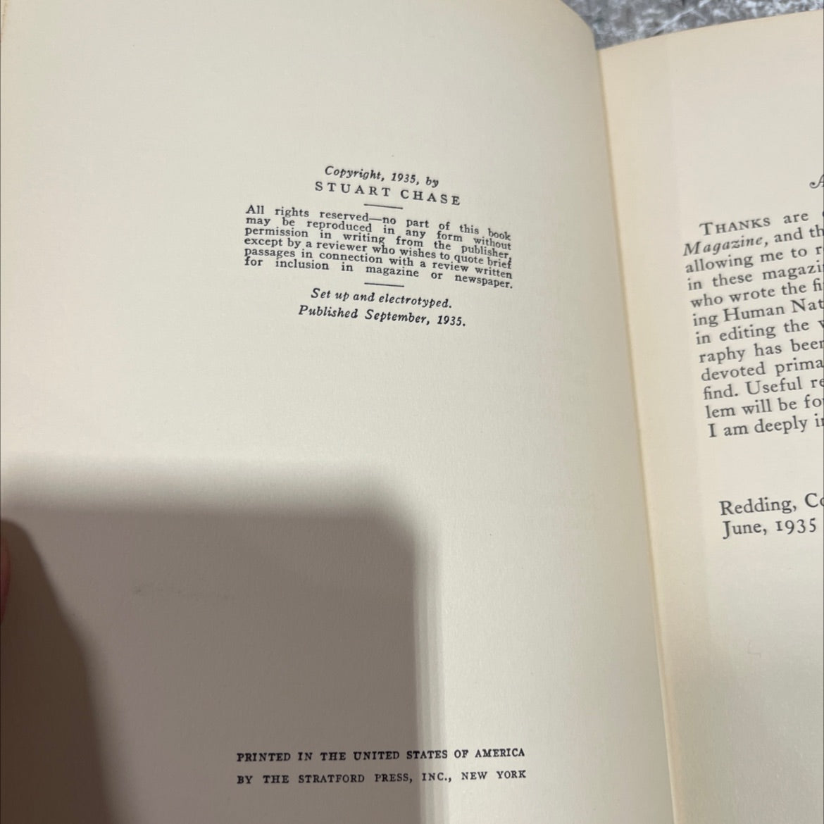 chase the government in business myth book, by stuart chase, 1935 Hardcover image 3