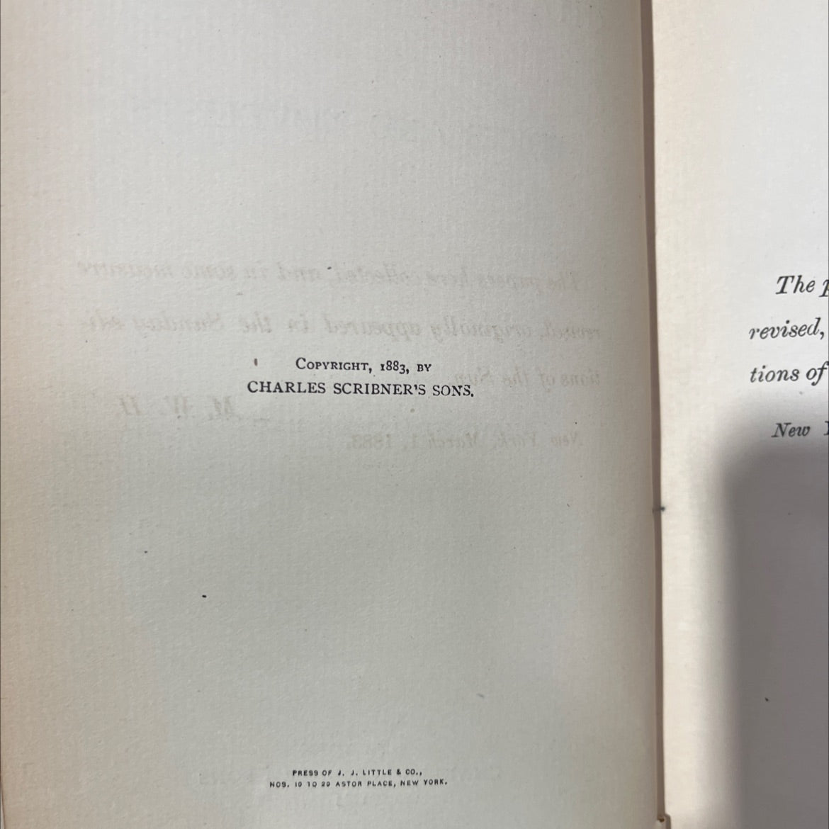 SIGNED chats about books poets and novelists book, by mayo williamson hazeltine, 1883 Hardcover, Antique image 3
