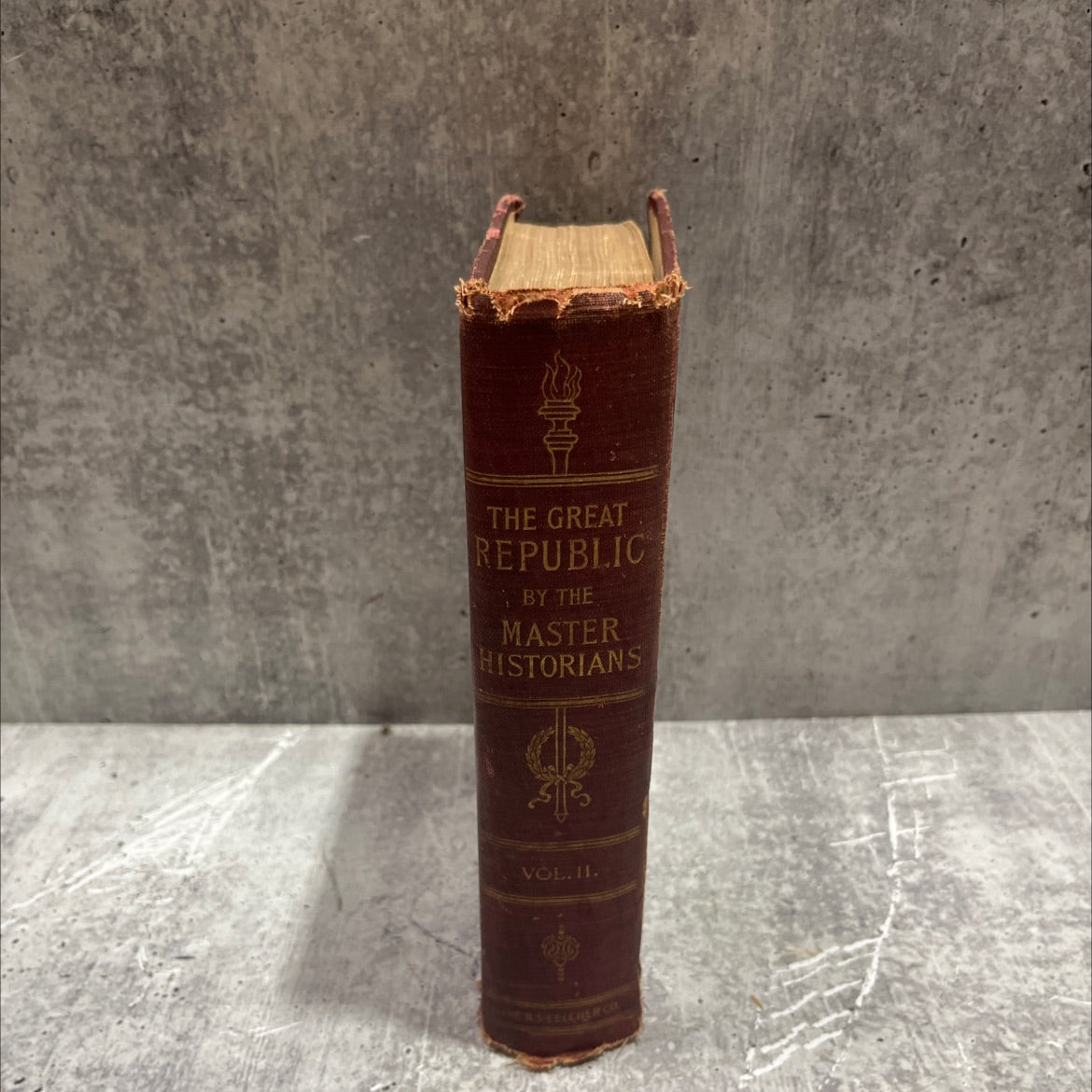 che great republic book, by master historians, 1902 Hardcover image 4