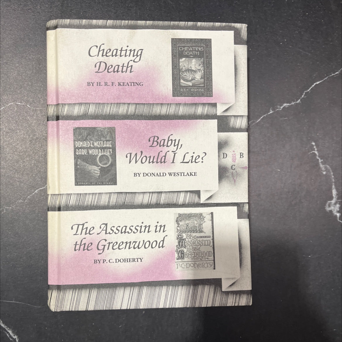 cheating death book, by h.r.f. keating, 2010 Hardcover image 1