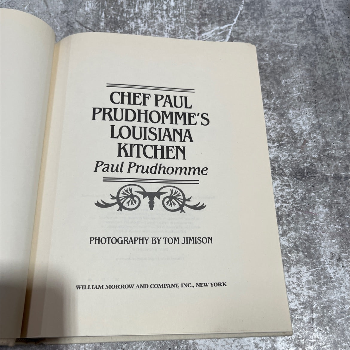 chef paul prudhomme's louisiana kitchen book, by Paul Prudhomme, 1984 Hardcover image 2