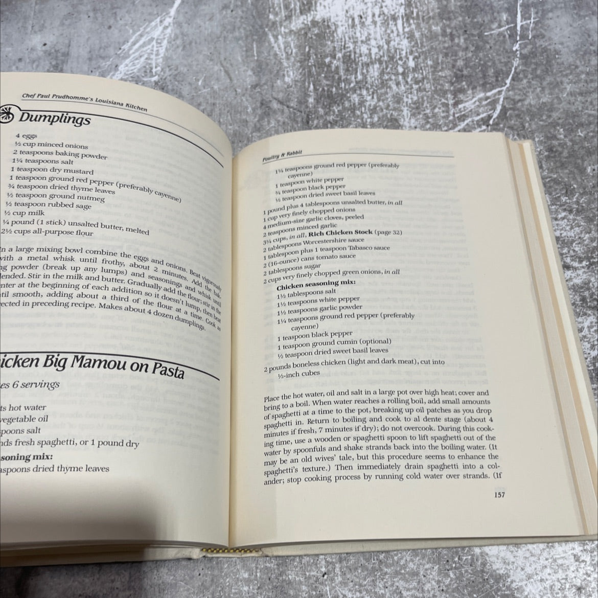 chef paul prudhomme's louisiana kitchen book, by Paul Prudhomme, 1984 Hardcover image 4