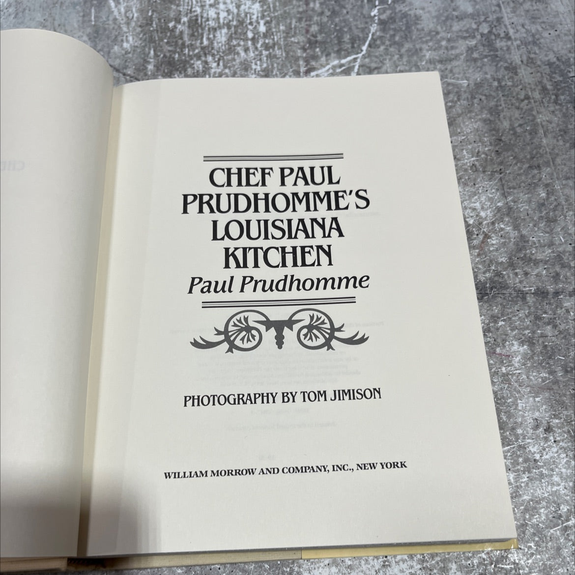 chef paul prudhomme's louisiana kitchen book, by Paul Prudhomme, 1984 Hardcover image 2
