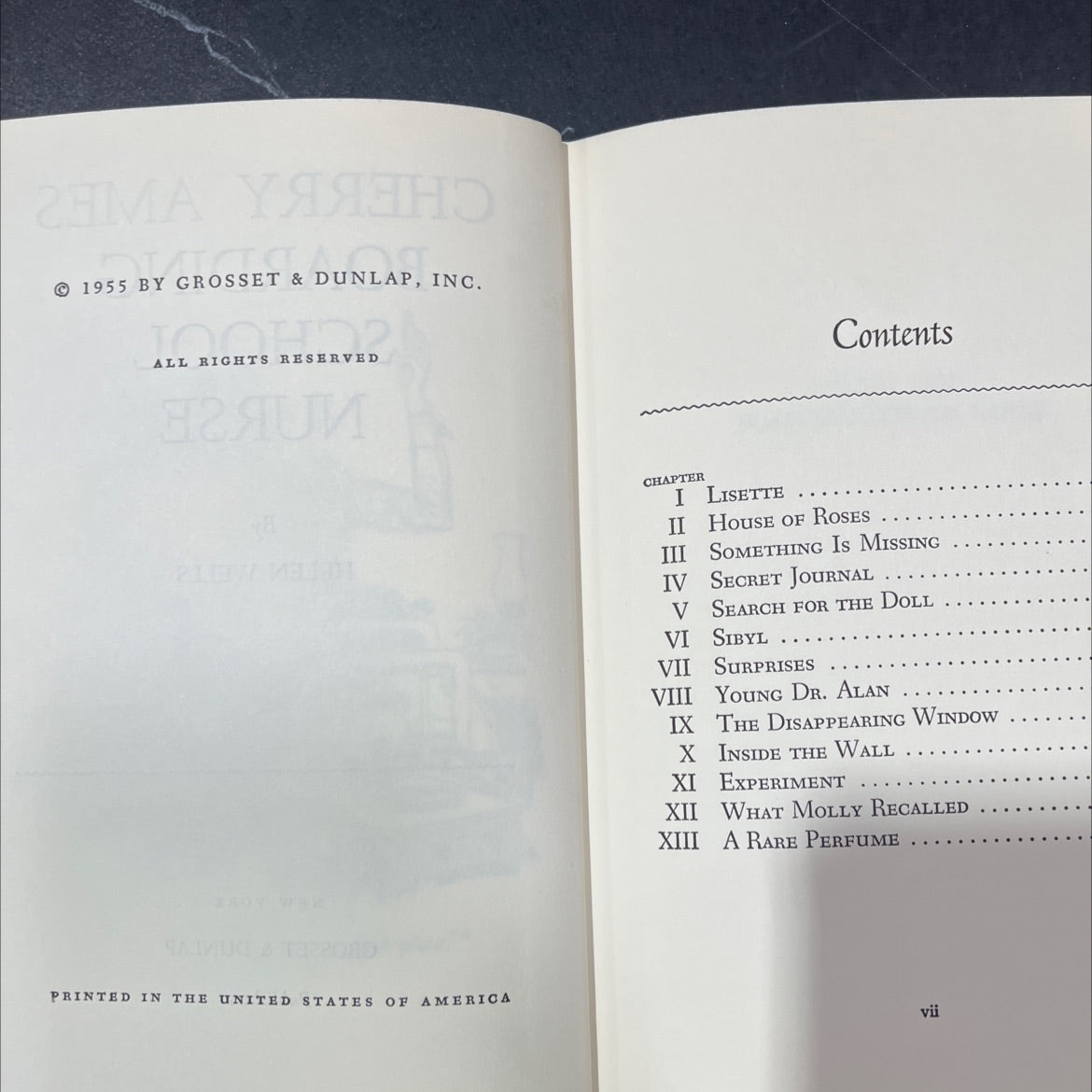 cherry ames boarding school nurse book, by helen wells, 1955 Hardcover image 3
