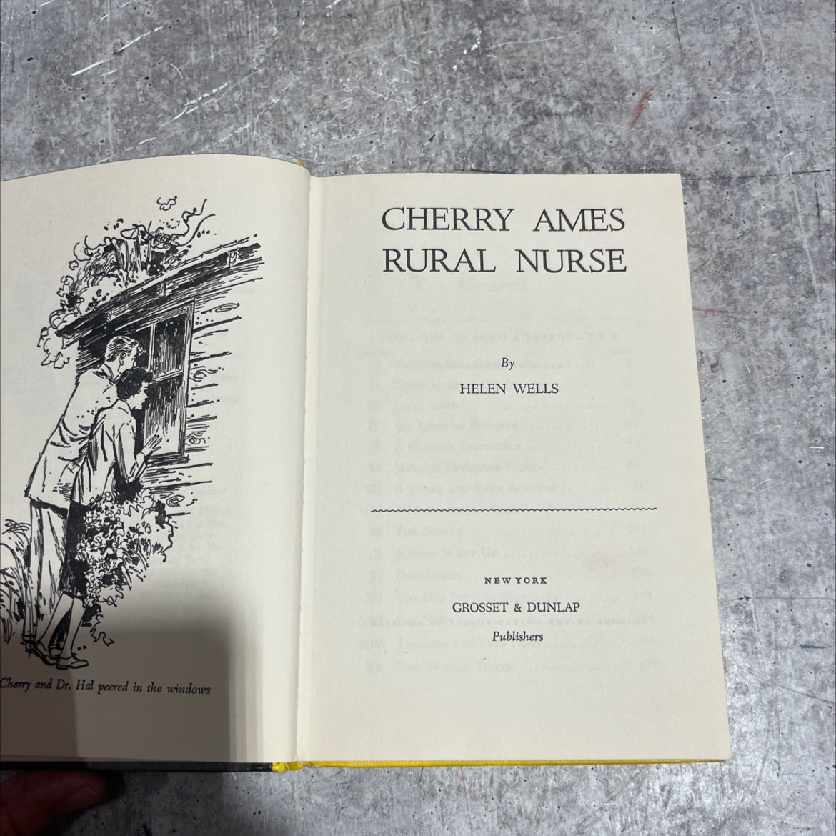 cherry ames rural nurse book, by helen wells, 1961 Hardcover image 2