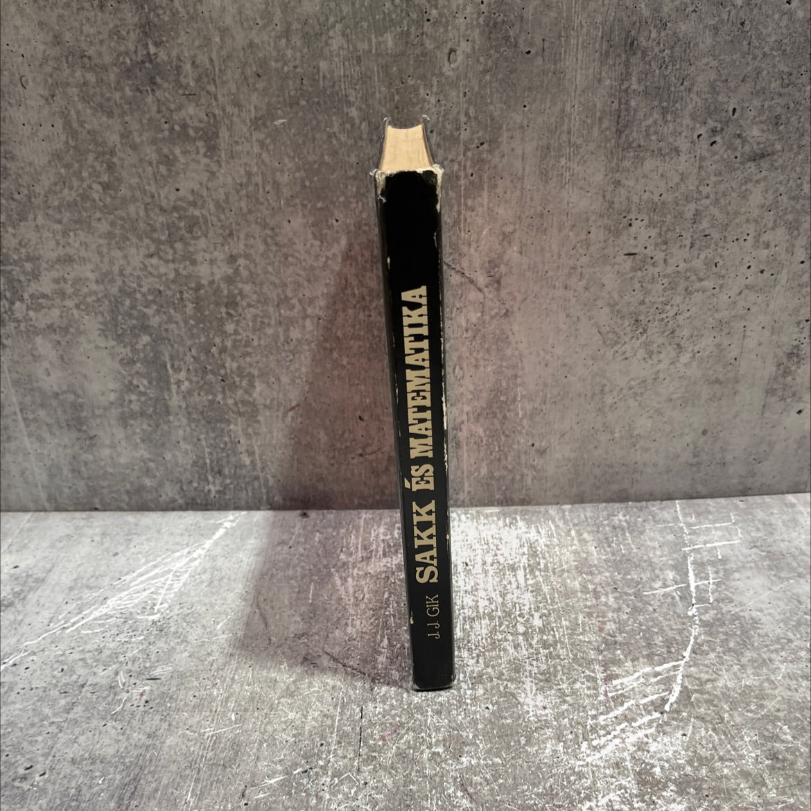 chess and mathematics book, by J. J. Gik, 1989 Hardcover image 4