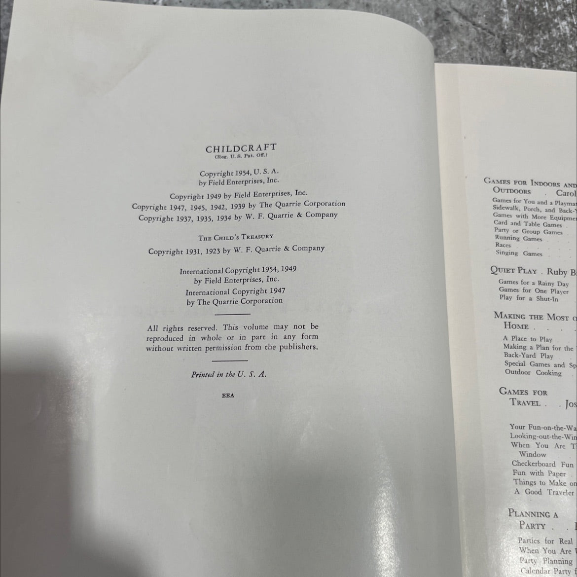 childcraft creative play and hobbies book, by unknown, 1954 Hardcover image 3