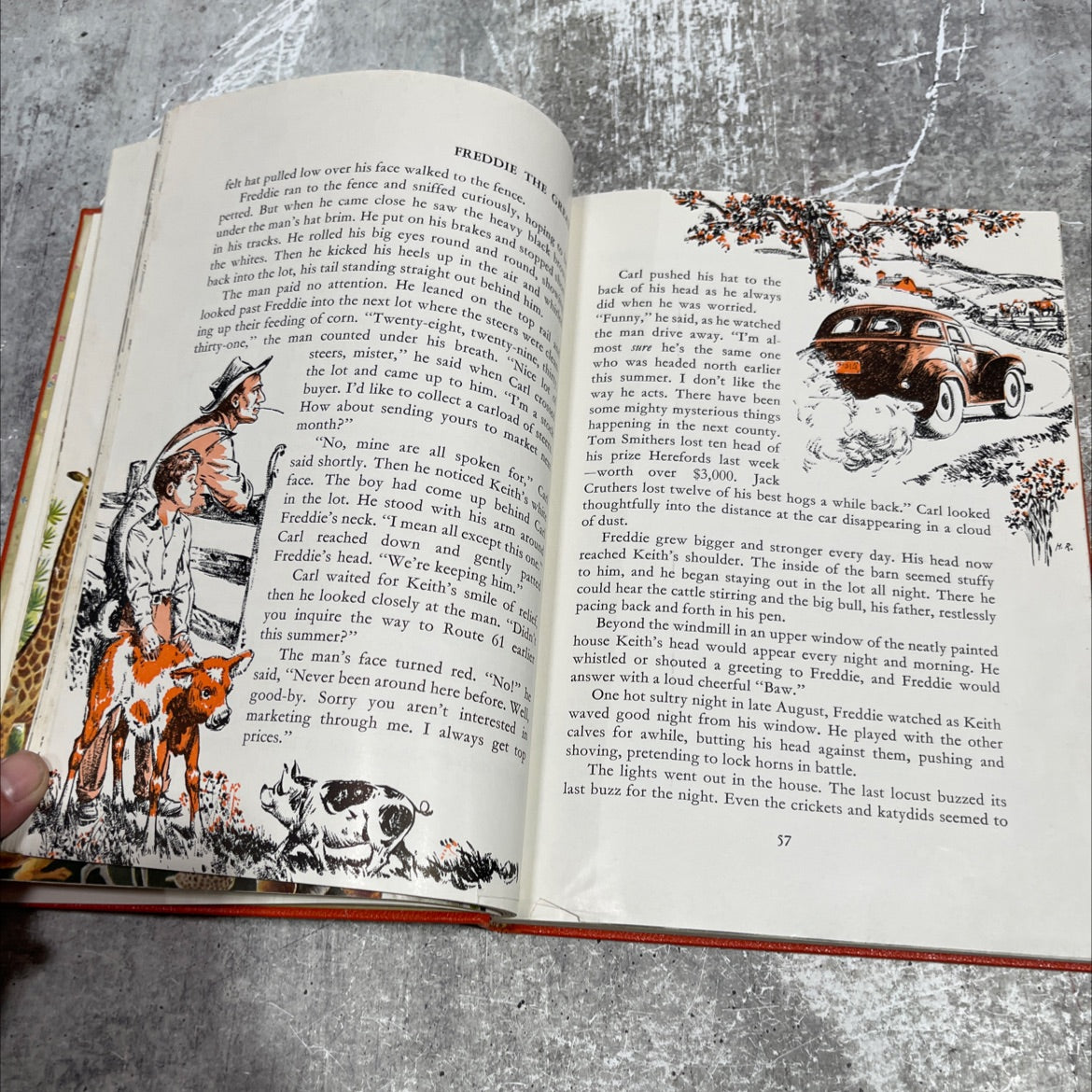 childcraft in fifteen volumes volume four animal friends and adventures book, by field enterprises, inc., 1954 Hardcover image 4
