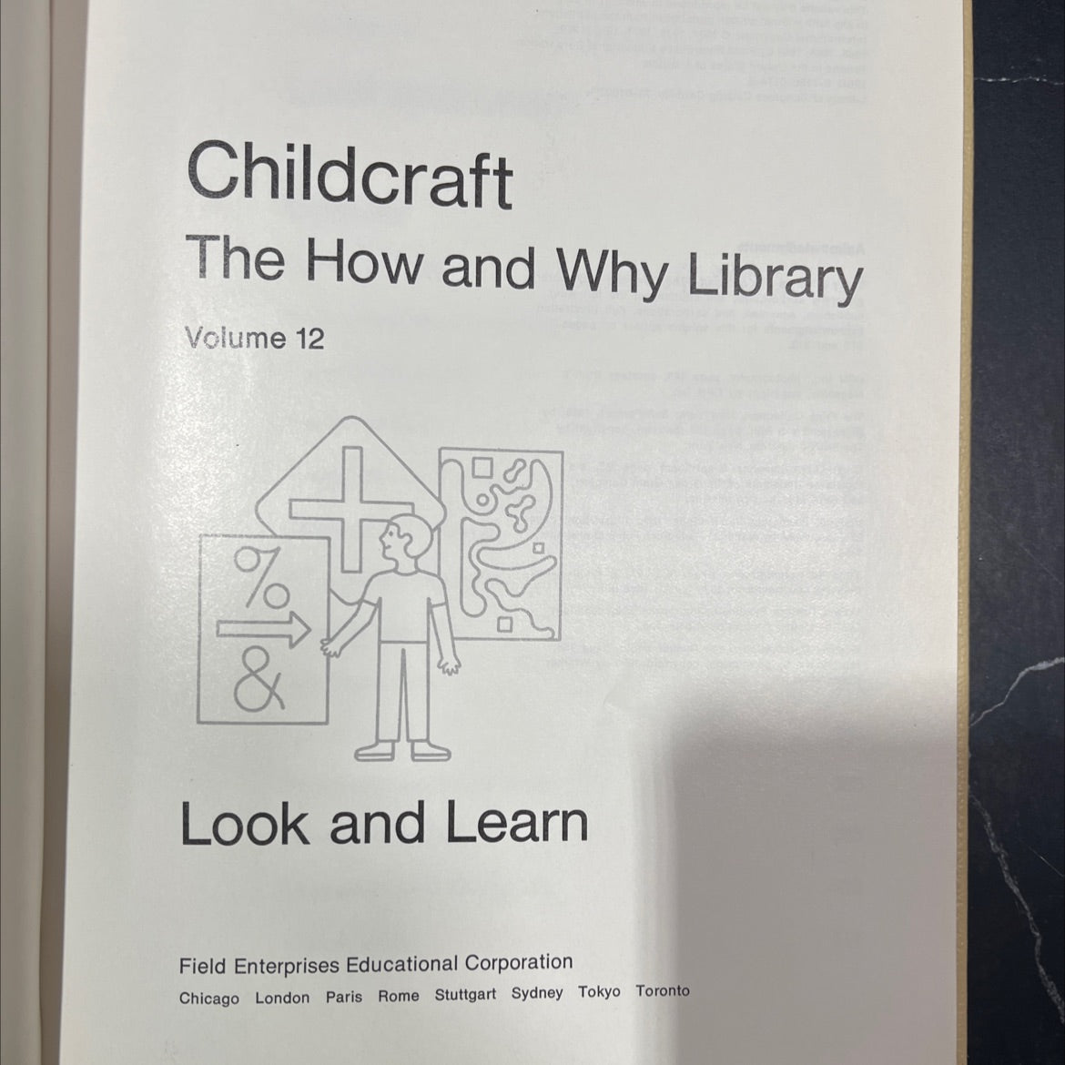 childcraft the how and why library volume 12 look and learn book, by Field Enterprises Educational Corporation, 1974 image 2