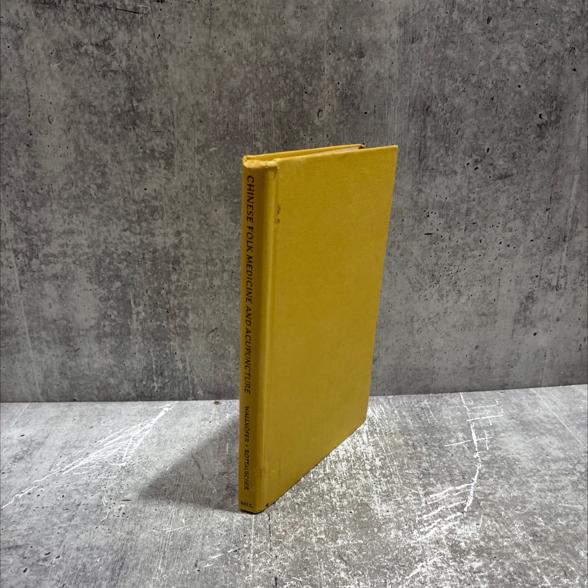 chinese folk medicine and acupuncture book, by Heinrich Wallnöfer, Anna von Rottauscher, 1965 Hardcover image 1