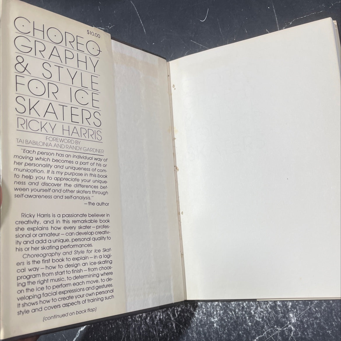 choreography and style for ice skaters book, by ricky harris, 1980 Hardcover image 4