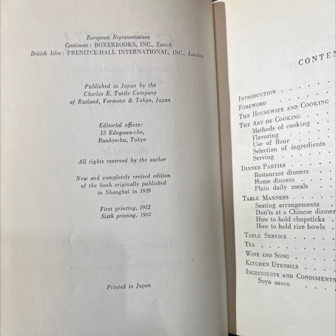 chow! secrets of chinese cooking with selected recipes book, by dolly chow, 1962 Hardcover image 3