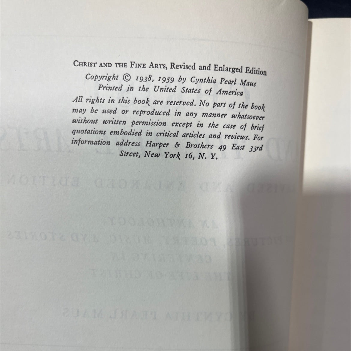 christ and the fine arts revised and enlarged edition an anthology of pictures poetry music and stories centering in image 3
