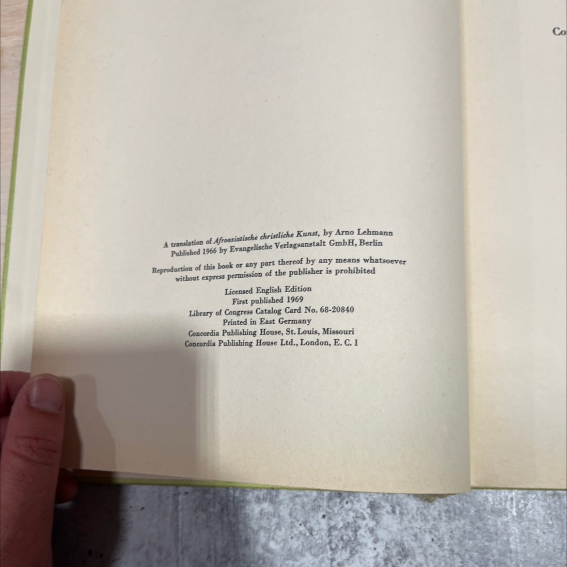 christian art in africa and asia book, by arno lehmann, 1969 Hardcover image 3