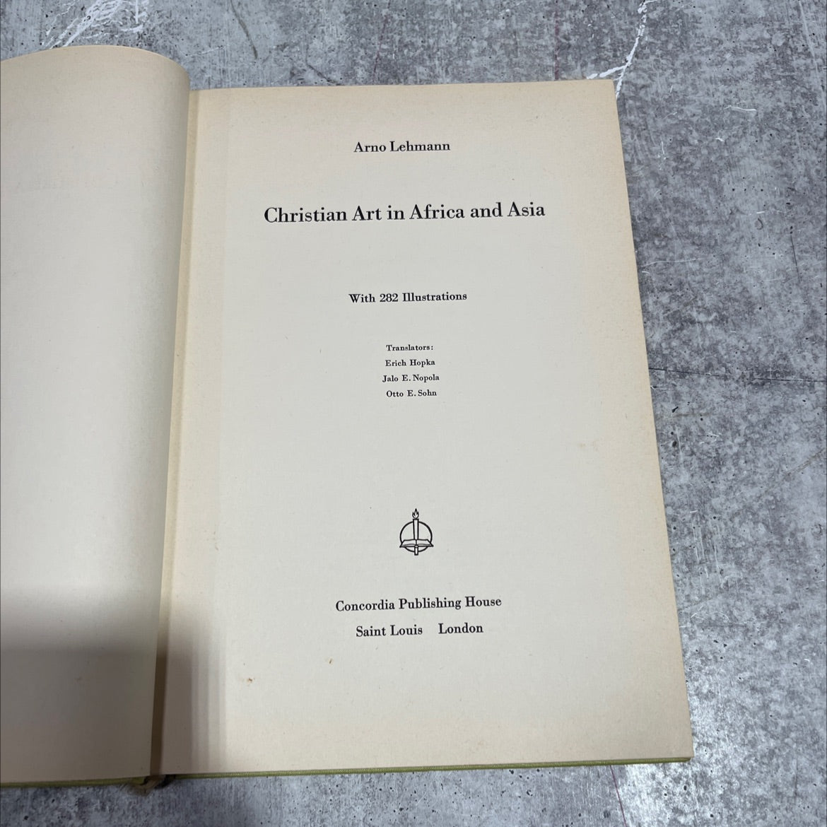 christian art in africa and asia book, by arno lehmann, 1969 Hardcover image 2