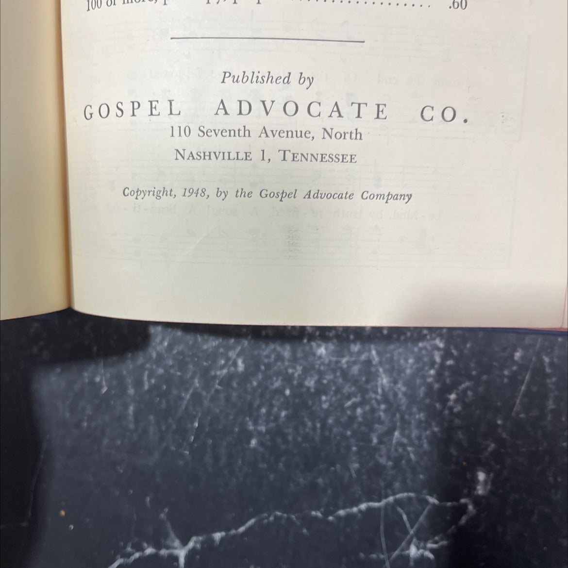 christian hymns number two book, by l. o. sanderson, 1948 Hardcover image 3