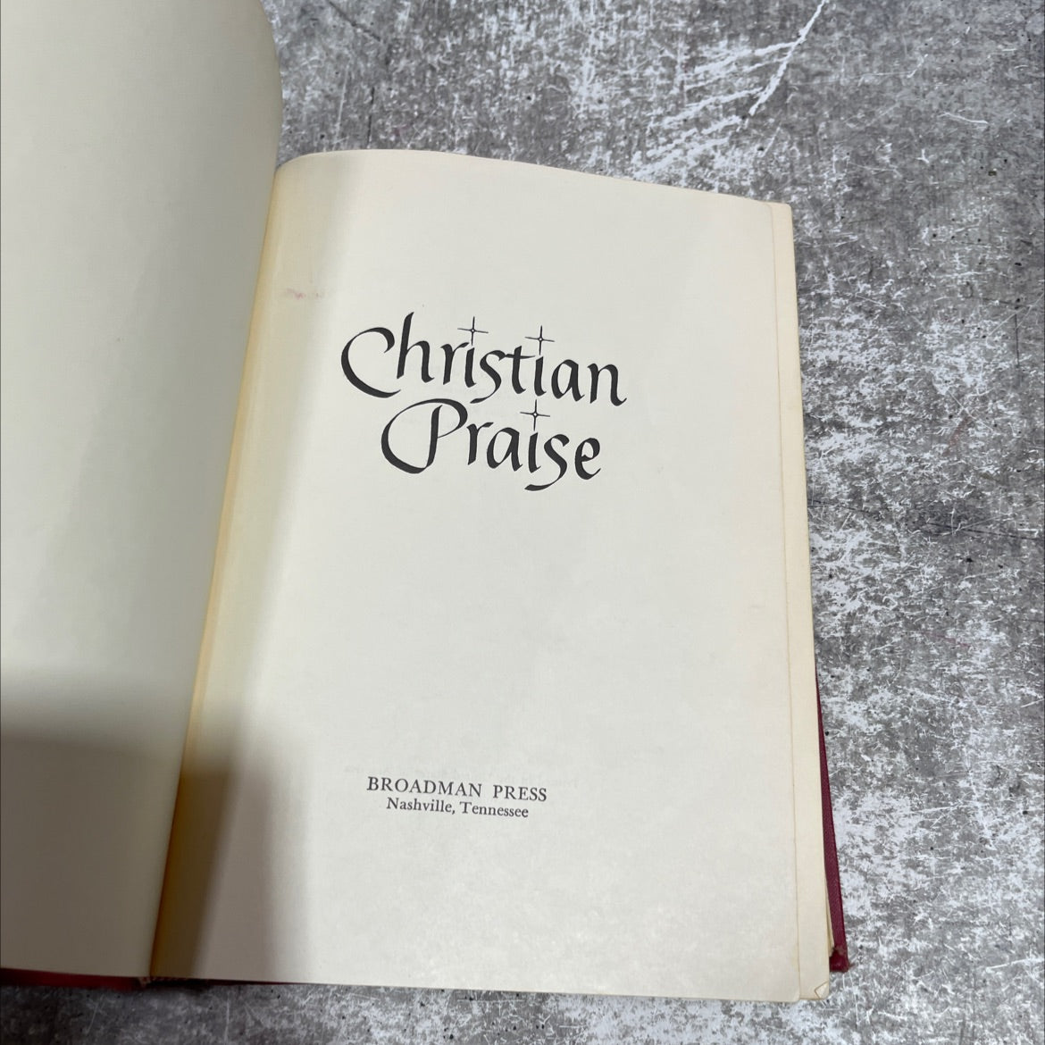 christian praise book, by unknown, 1964 Hardcover image 2
