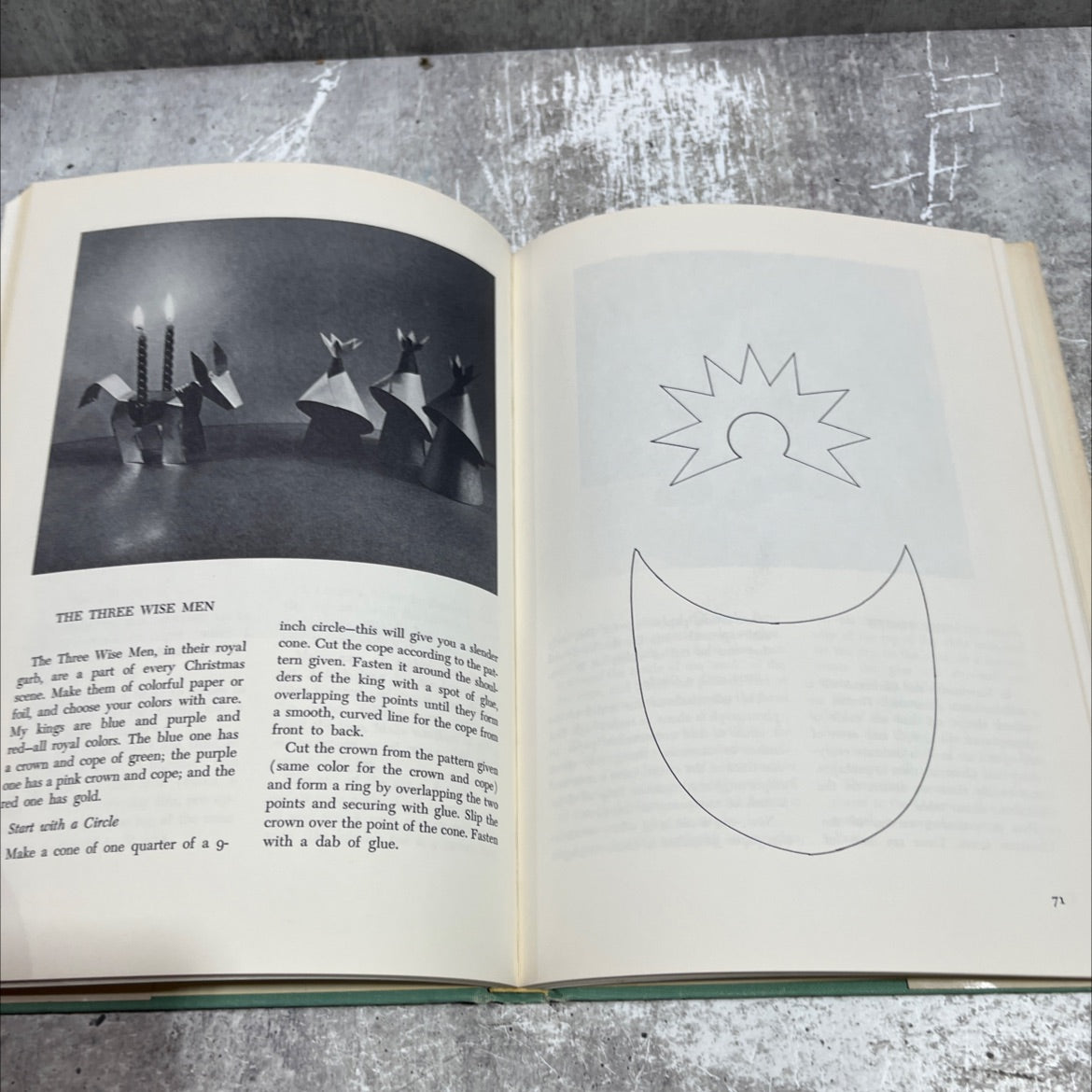 christmas magic the art of making decorations & ornaments book, by Margaret Perry, 1964 Hardcover image 4