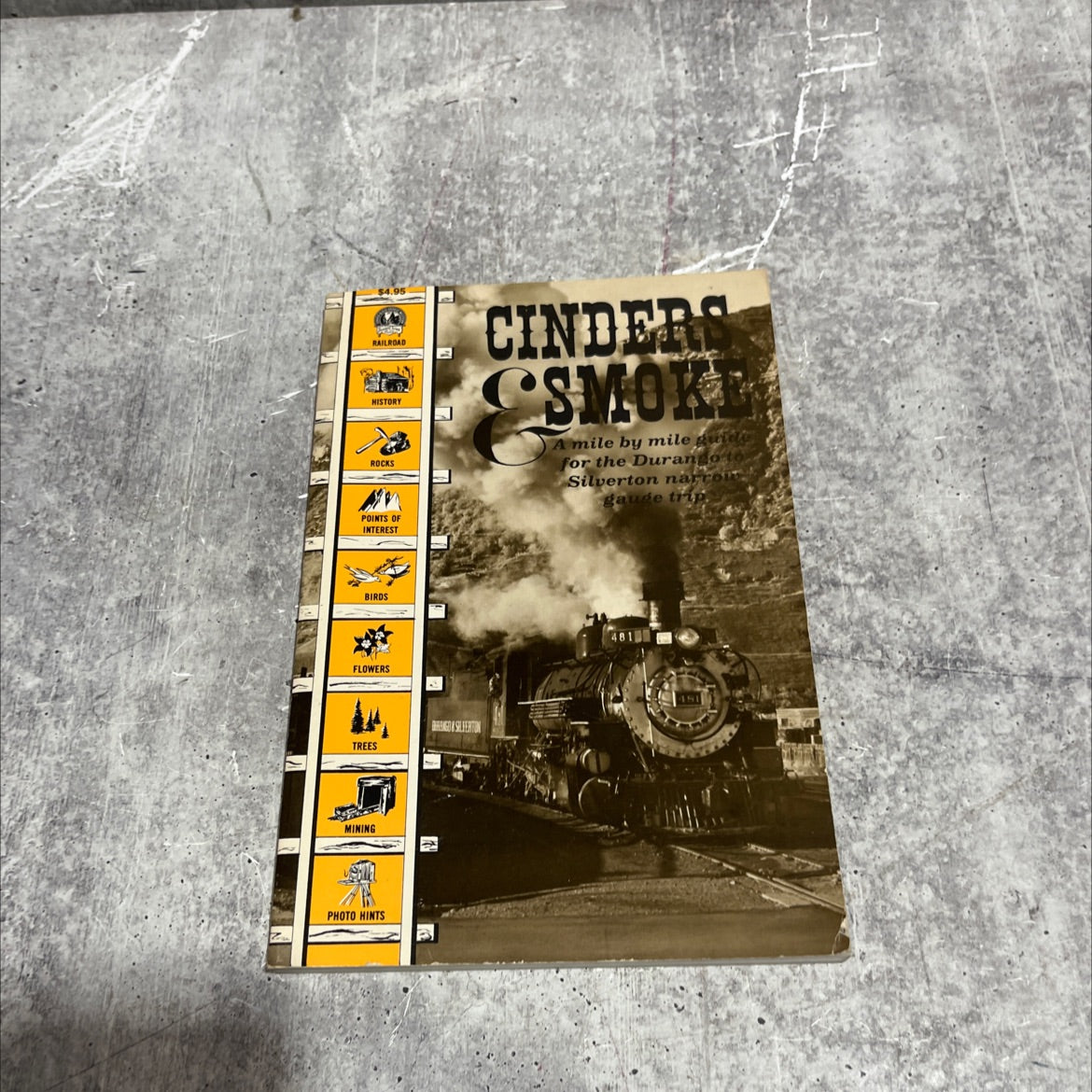 cinders smoke book, by doris b. osterwald, 1985 Paperback image 1