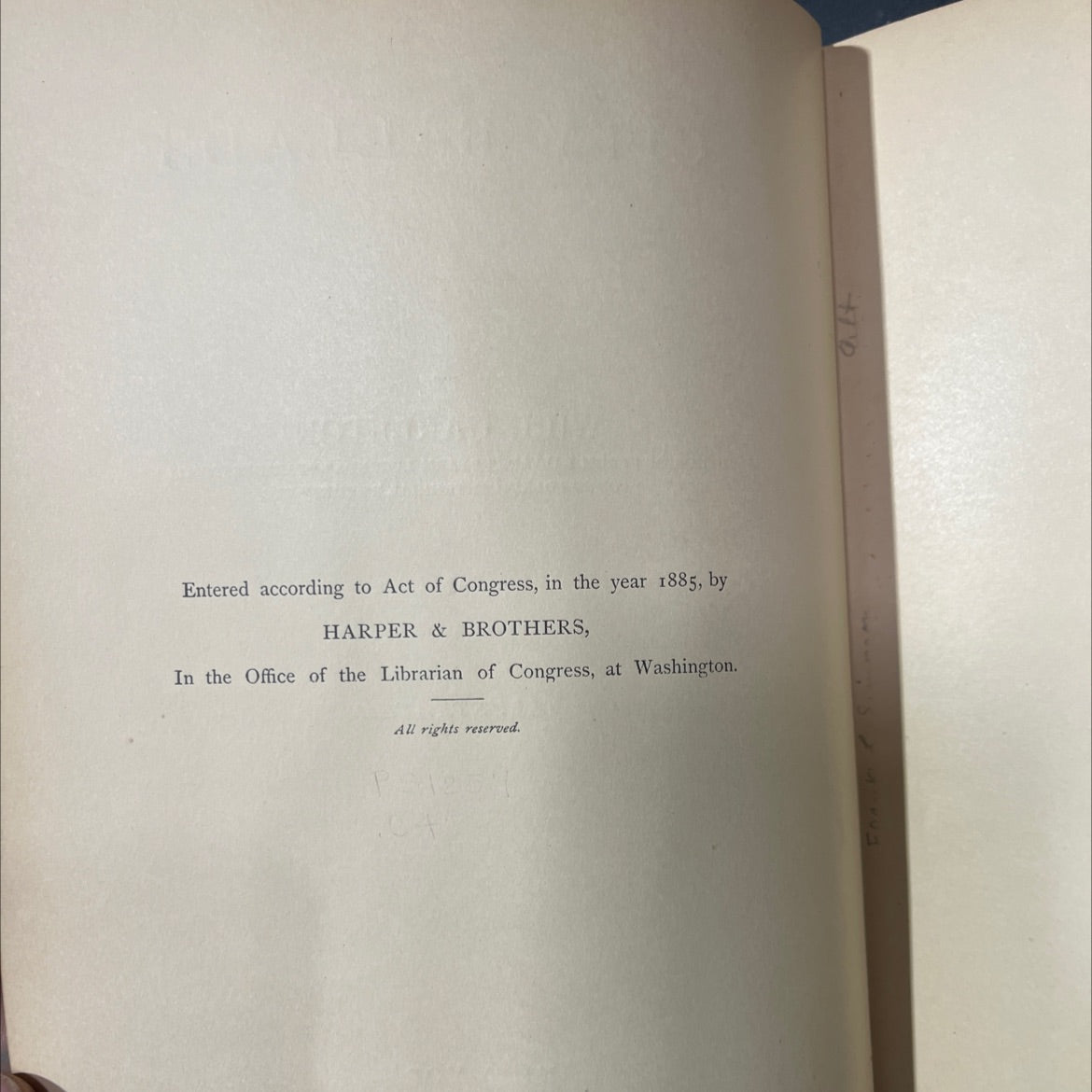 city ballads book, by will carleton, 1886 Hardcover image 3
