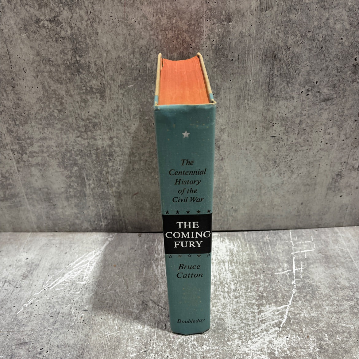 civil war the centennial history of the civil war volume one the coming fury book, by Bruce Catton, 1961 Hardcover image 4