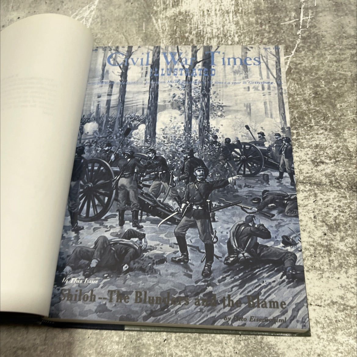 civil war times illustrated book, by unknown, 1963 Hardcover image 2