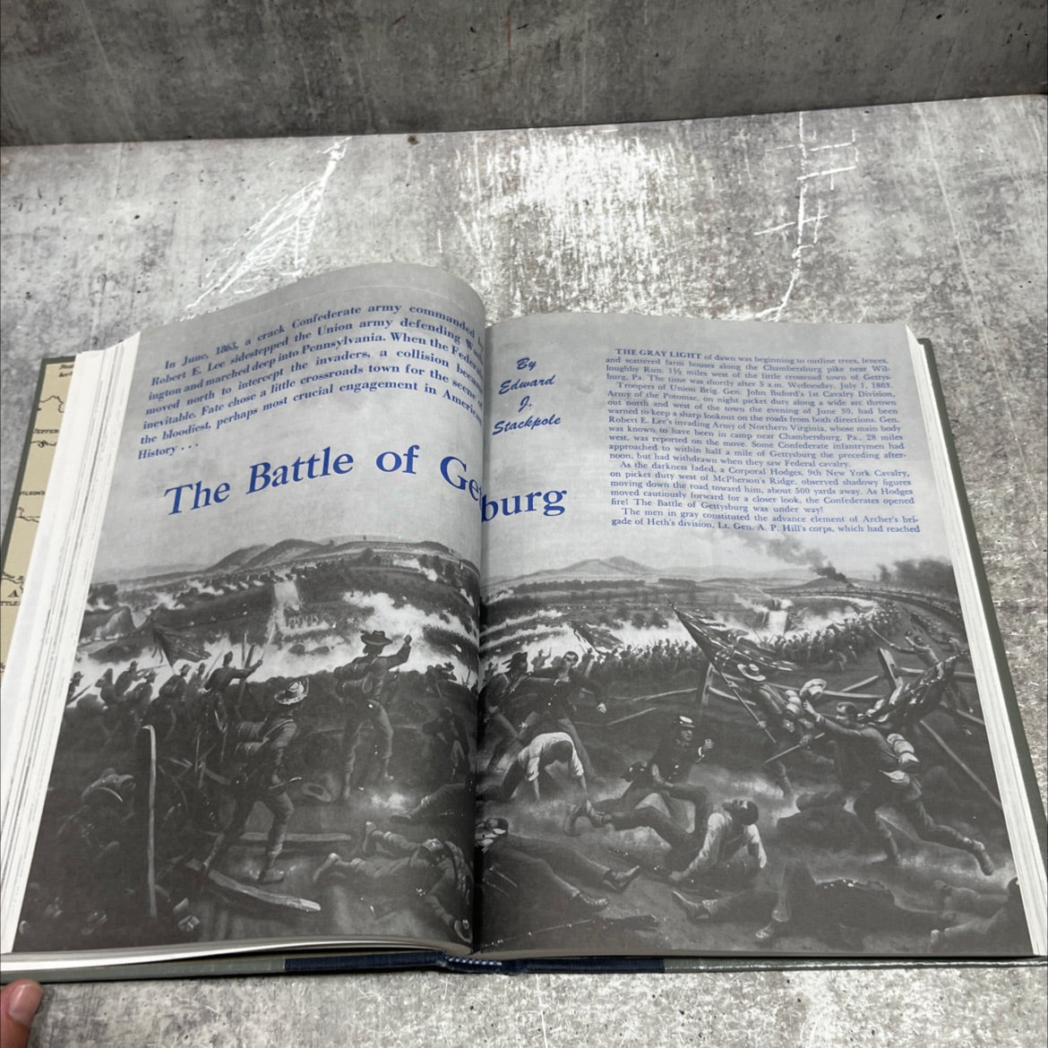 civil war times illustrated book, by unknown, 1963 Hardcover image 4