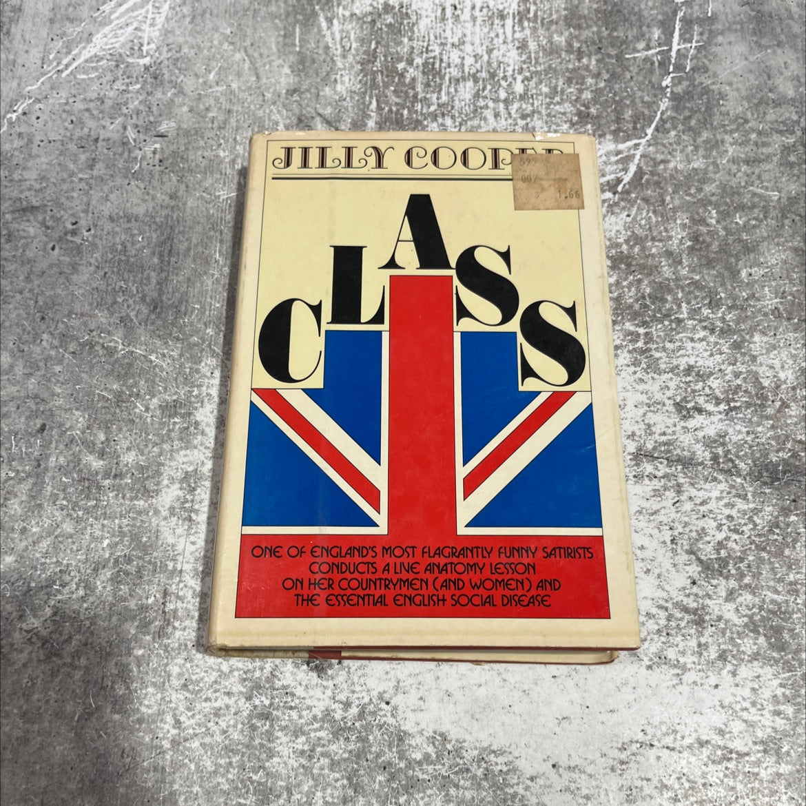 class: a view from middle england book, by jilly cooper, 1981 Hardcover image 1