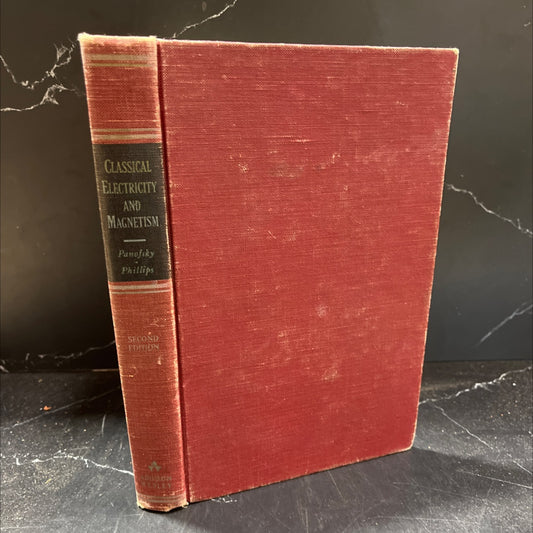 classical electricity and magnetism book, by wolfgang k. h. panofsky, melba phillips, 1962 Hardcover image 1