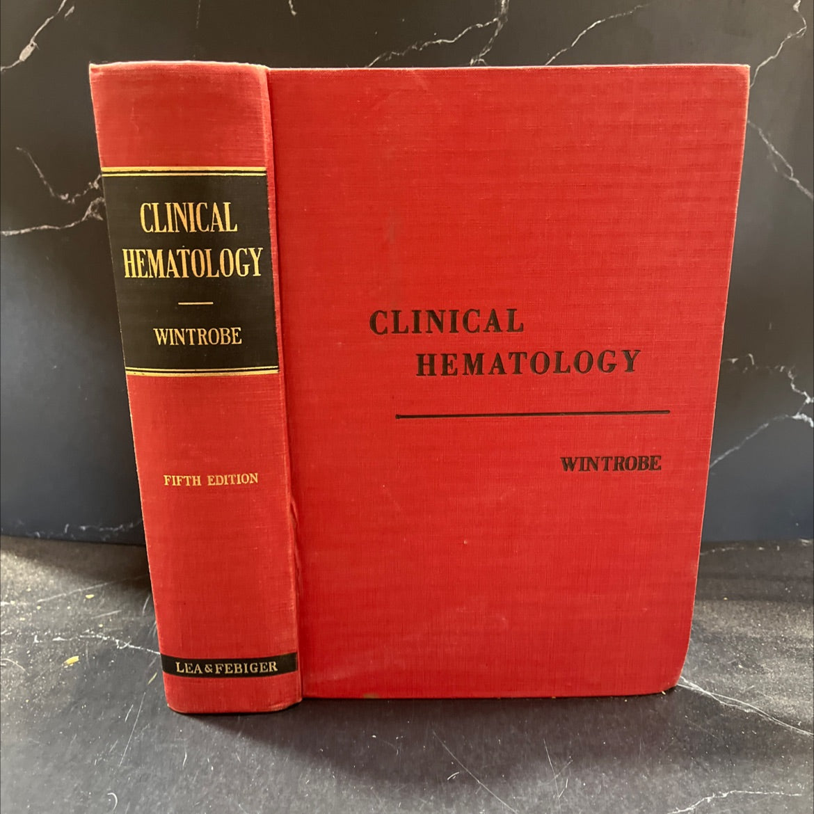 clinical hematology book, by maxwell m. wintrobe, 1961 Hardcover image 1