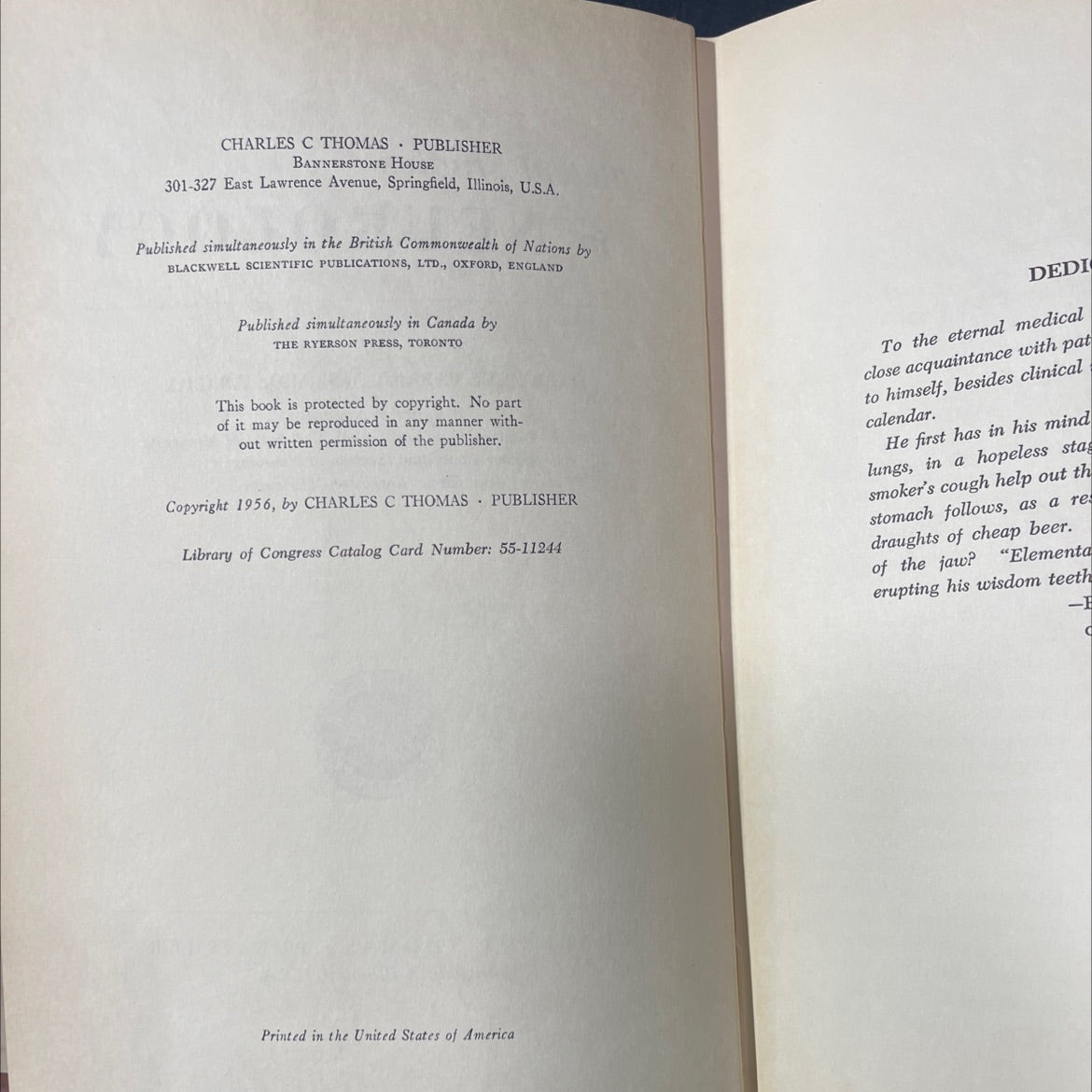 clinical studies in neurology book, by harry lee parker, 1956 Hardcover image 3