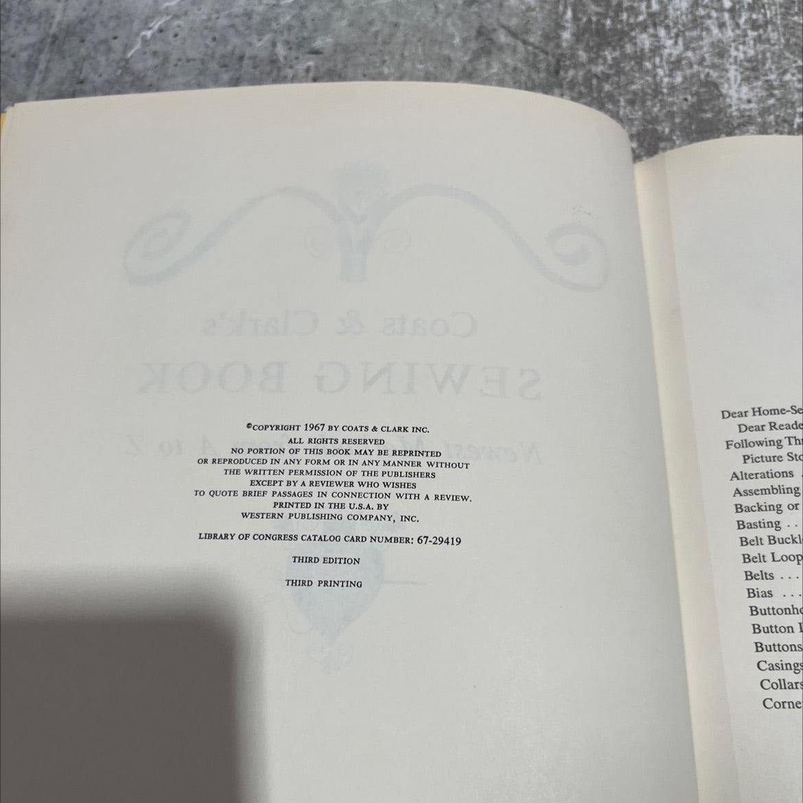 coats & clark's sewing book book, by unknown, 2008 Hardcover image 3
