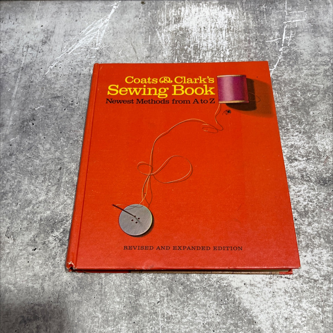 coats & clark's sewing book book, by unknown, 2008 Hardcover image 1